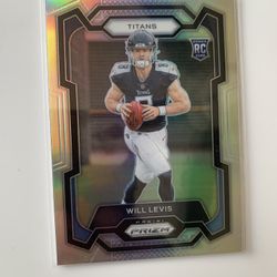 Will Levis Prizm Silver Rookie