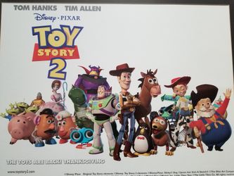 Toy Story Custom Framed Movie poster