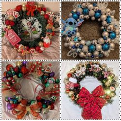 Custom Christmas Wreaths 
