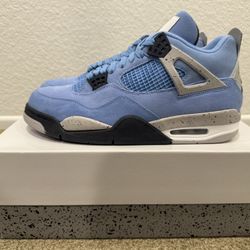 Jordan 4 Retro University Blue Size 10.5