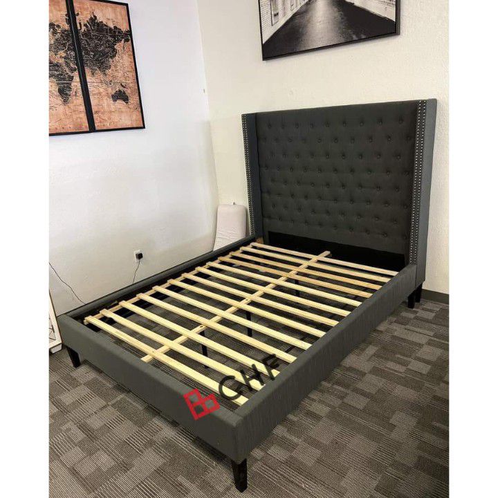 California King Or Eastern King Size Bed Frame  //Mattress Sold Separately 