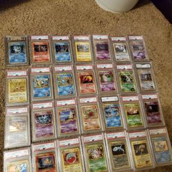 Pokemon Cards All Japanese And All Graded