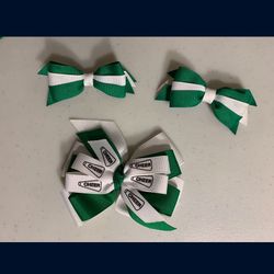 Cheer Hair Bow Set