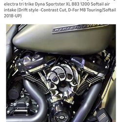 UPGRADED HARLEY-DAVIDSON AIR INTAKE KIT