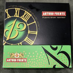 Arturo Fuente “Fuente Story” 13 Cigar Ashtray – Limited Promo Display – With Original Box