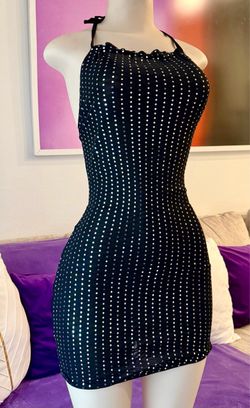 Black mini Dress S-M-L