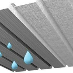 20ft 4in X 3ft Felt Lined Metal Sheets