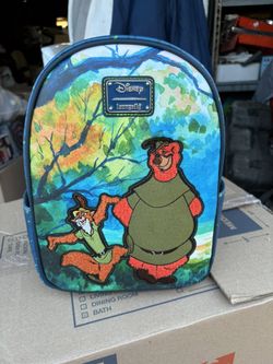 Robin Hood And Little John Loungefly Backpack 