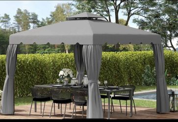 Grey gazebo replacement material - 10 x 10