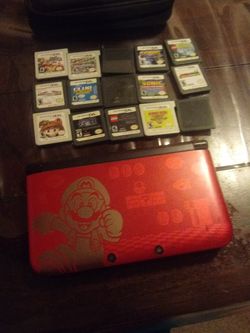 Nintendo 3ds xl limited edition Mario