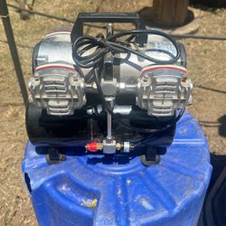 Master Airbrush Model TC-848, High-Performance Four Cylinder Piston Air Compressor with Tank ($239)