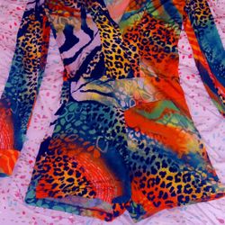 Multi-color One Piece Shorts