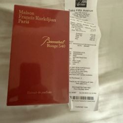 Baccarat Rouge 540