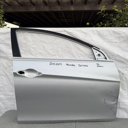 2011 2012 2013 2014 HYUNDAI SONATA RIGHT FRONT DOOR OEM USED 