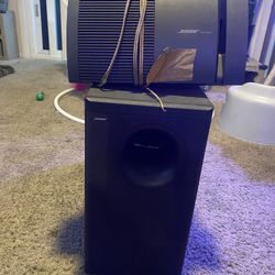 Subwoofer And Center Speaker Bose