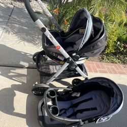 Stroller With Car Seat And Base $120