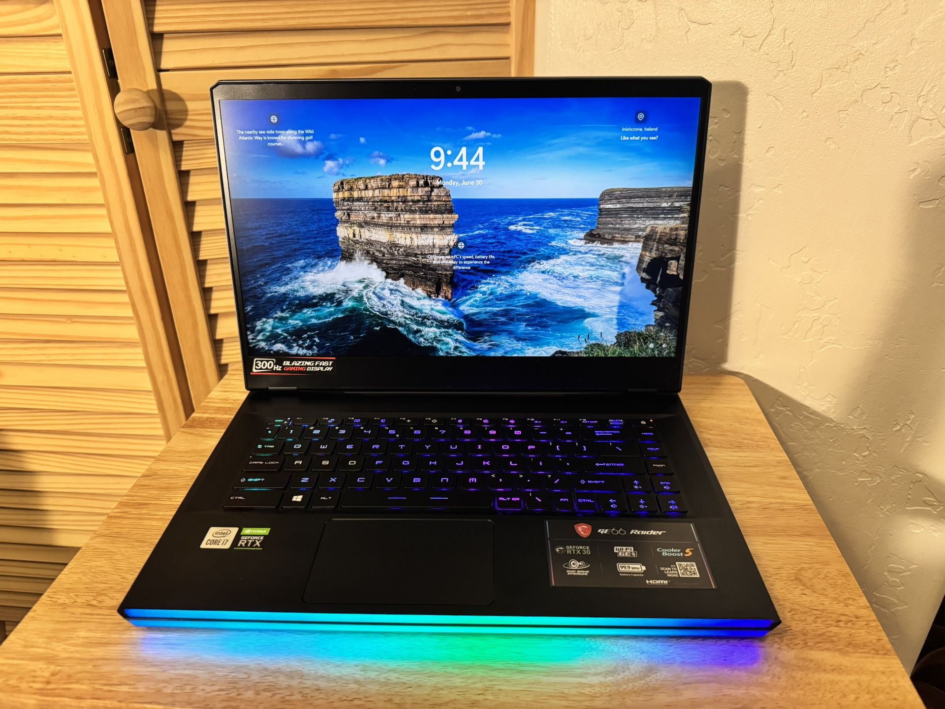 MSI GE66 RAIDER Rtx 3070 64gb Ram 3TB SSD Intel Core I7