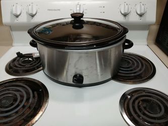 Stainless Steel Slow Cooker with Glass Lid