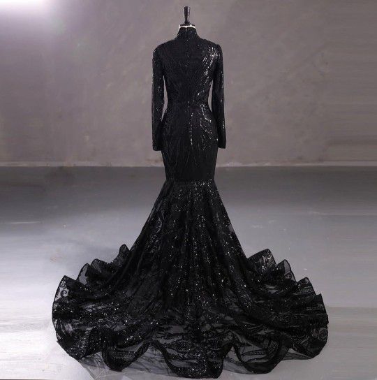 Size 16 Black Wedding Or Prom Dress