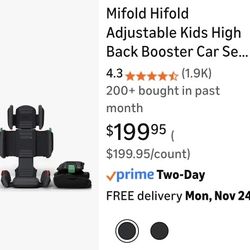 Mifold Hifold Kids Carseat 