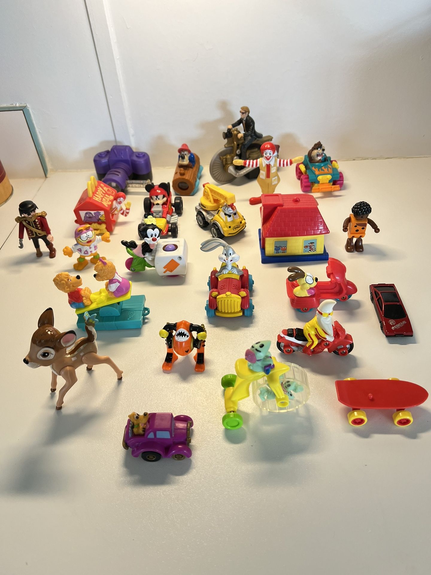 Vintage Disney McDonalds Pluto Purple Car Kids Meal Toy Vintage Lot