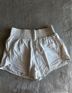 White Target Workout Shorts