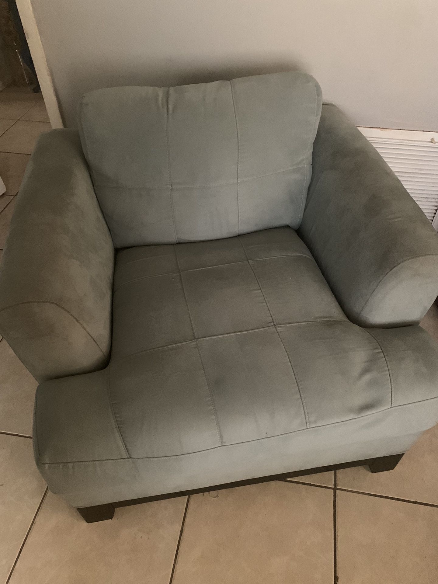 Living Room Set Sofa Chair Ottoman 