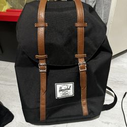 Herschel black backpack