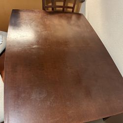 Wood Dining Set 