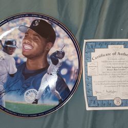 Ken Griffey Jr Collector Plate