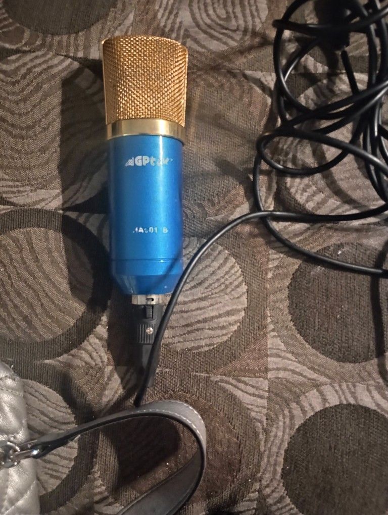 AG PTEK BLUE CONDENSER SOUND STUDIO RECORDING MICROPHONE