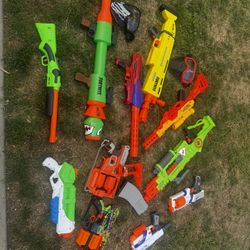 Nerf Guns Play Guns And Protective Mask