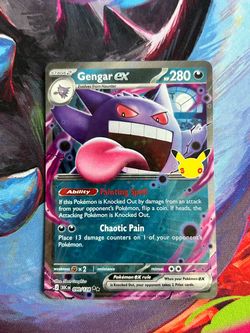 Gengar Ex #90 Pokemon TCG 30th Celebration