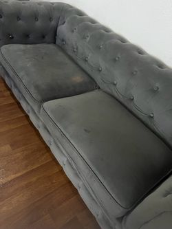 Gray sofa
