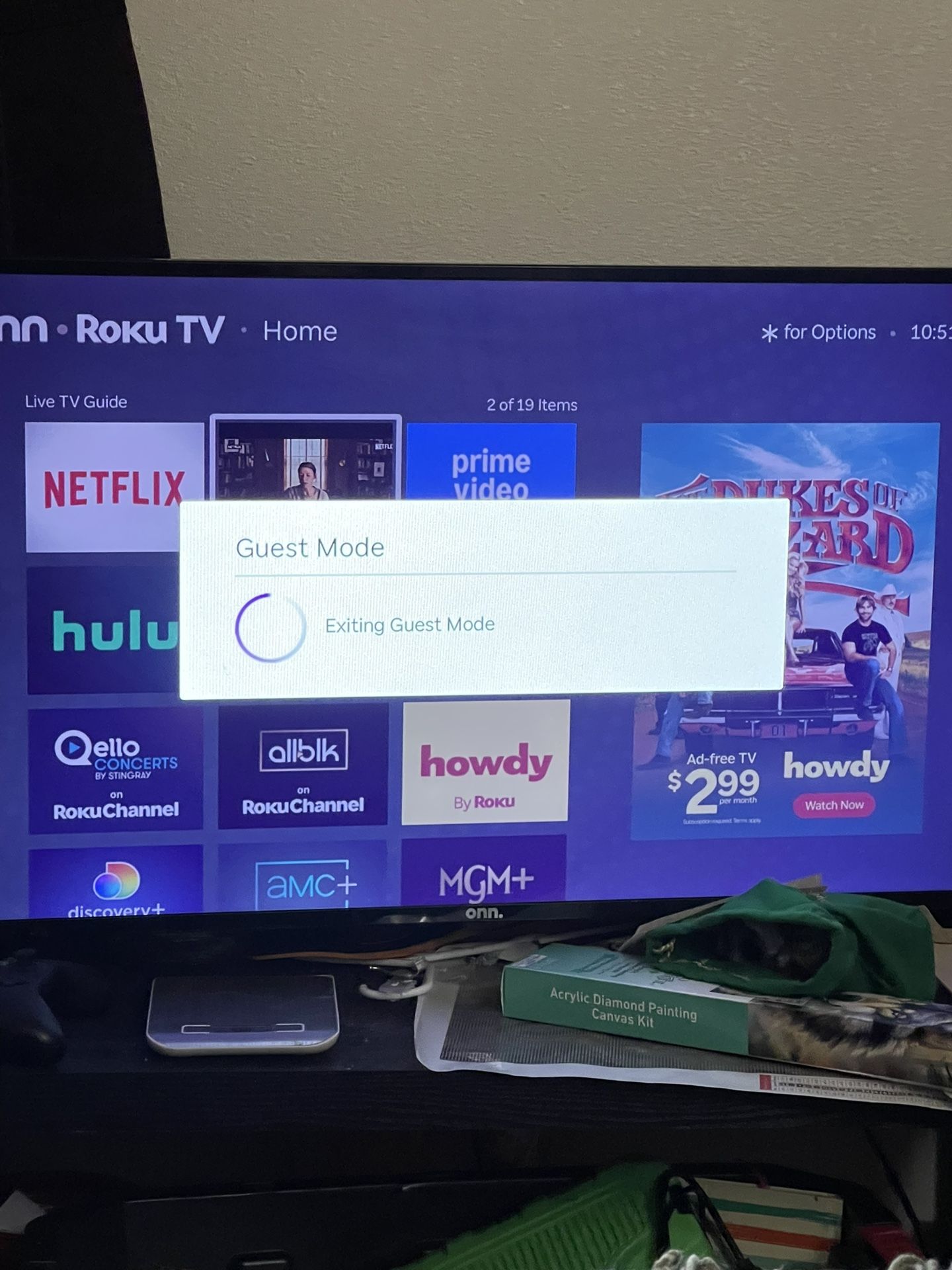 40” Onn Roku Tv 