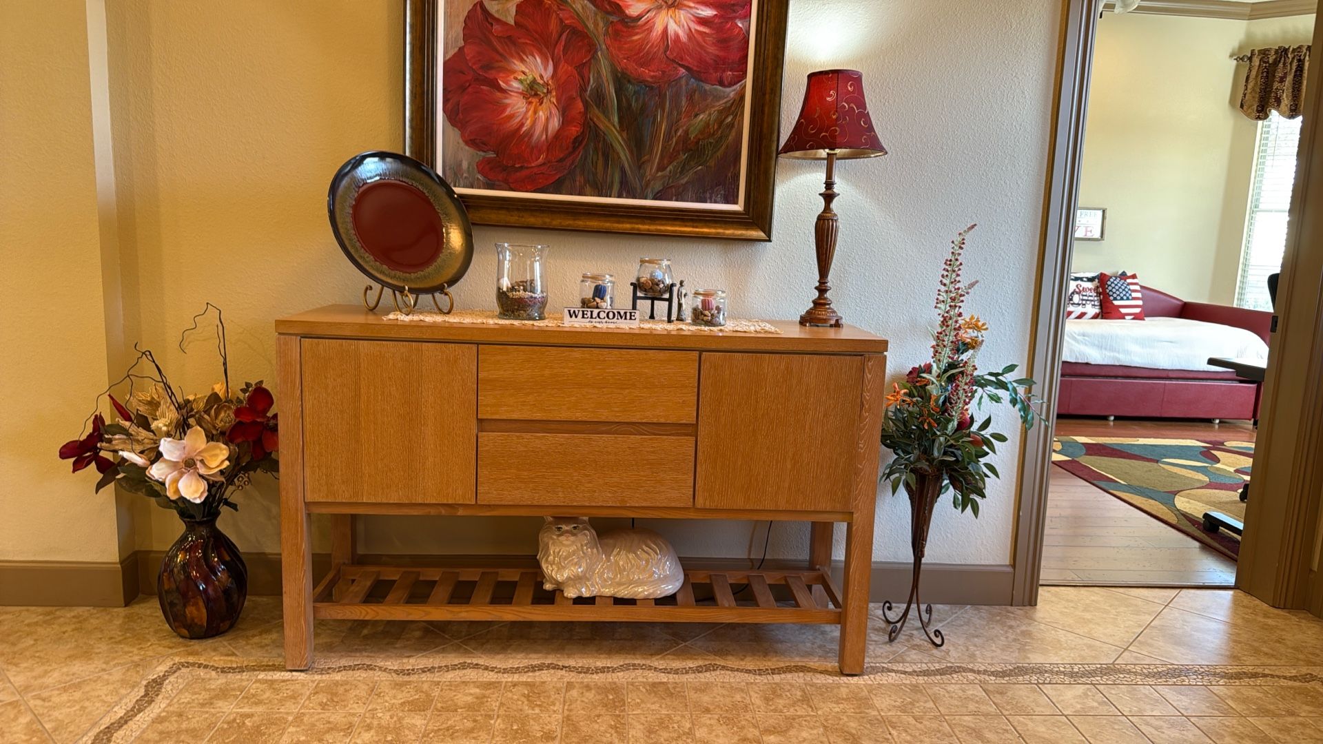 Oak Server Or Entry Piece