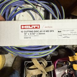 Hilti 14” Metal Cutting Blades 