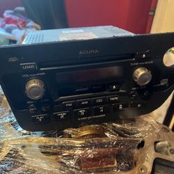 rsx type s stock radio