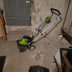 Greenworks Cultivator/small Rototiller 
