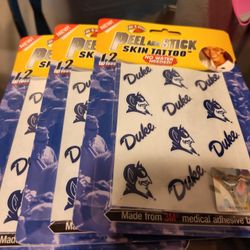 Duke Tattoo Stickers
