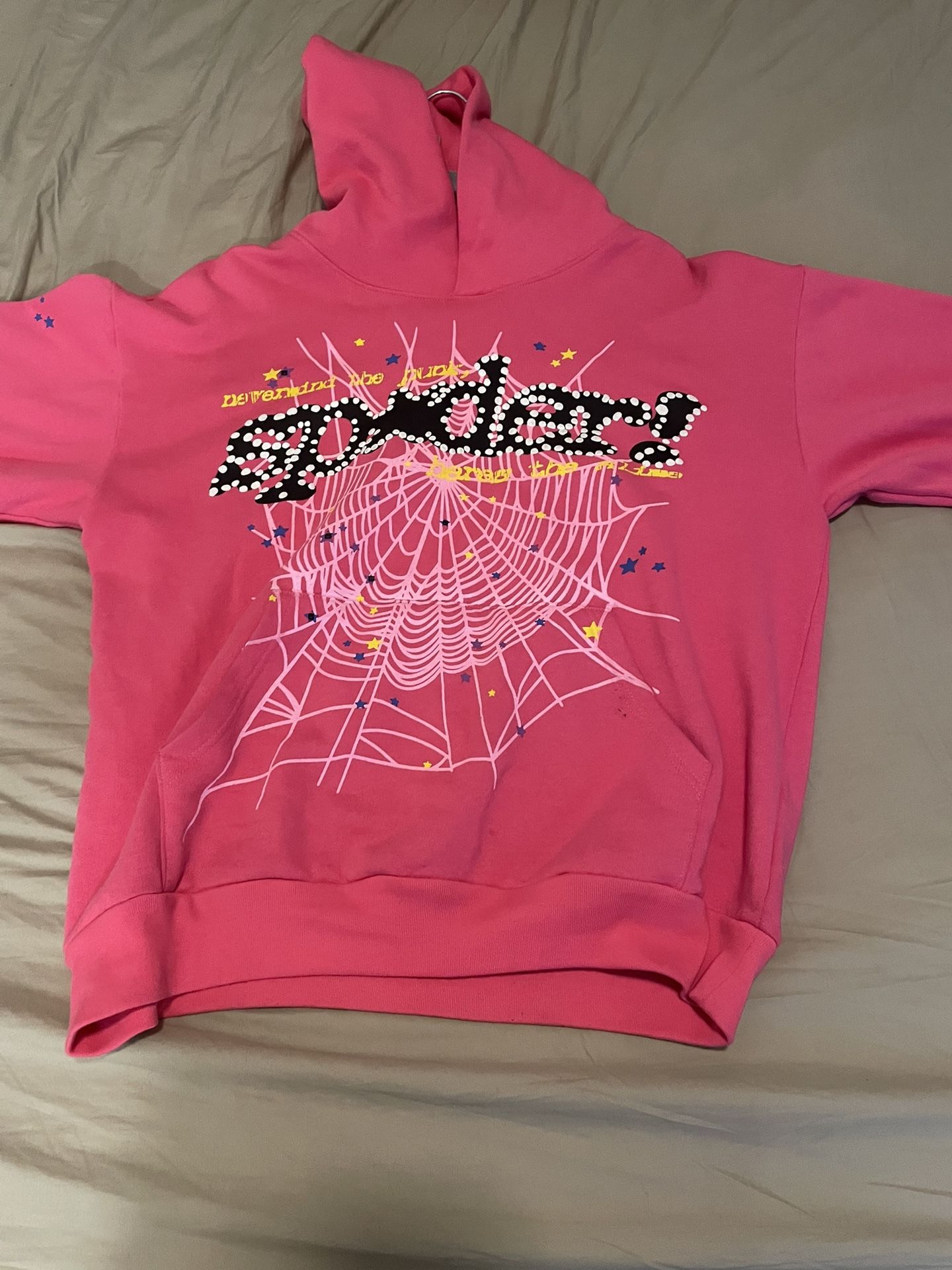 Pink Spider Hoodie