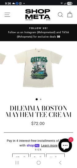 Shirts Size Large Brand Hell Star x Celtics