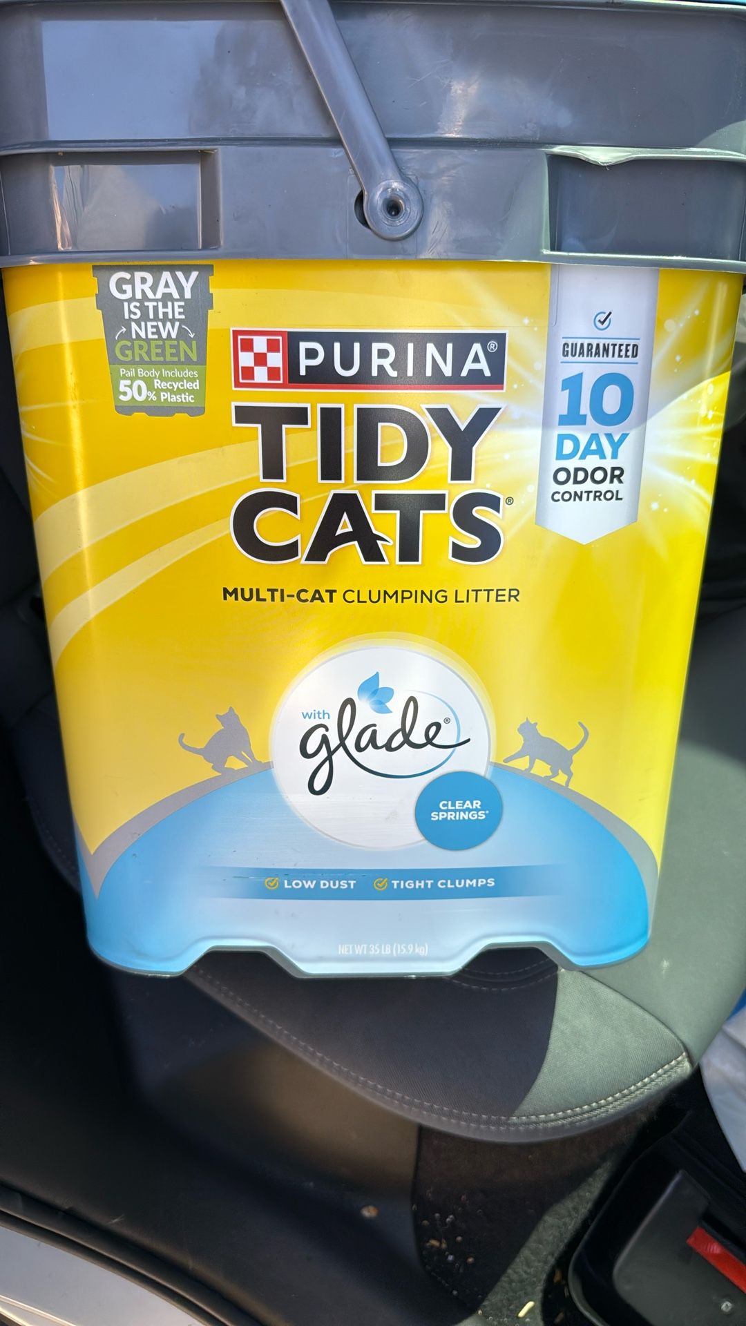 Purina Tidy Cats Multi-Cat Clumping Liter 35lb Never Opened.
