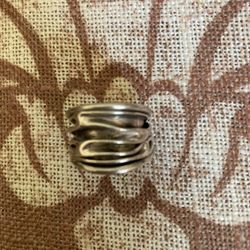 Artsy Cute Sterling Silver Ring 