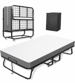 Portable folding bed