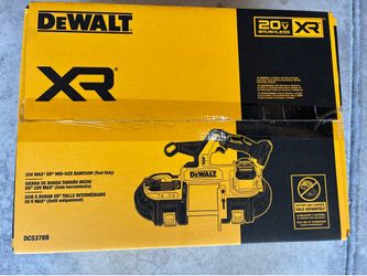 Brand new 20-Volt MAX 3-3/8 in. Cordless Brushless Bandsaw (Tool-Only)