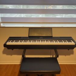 Piano with Stand & Bench