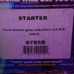 Ford Small Block Starter 2.6hp