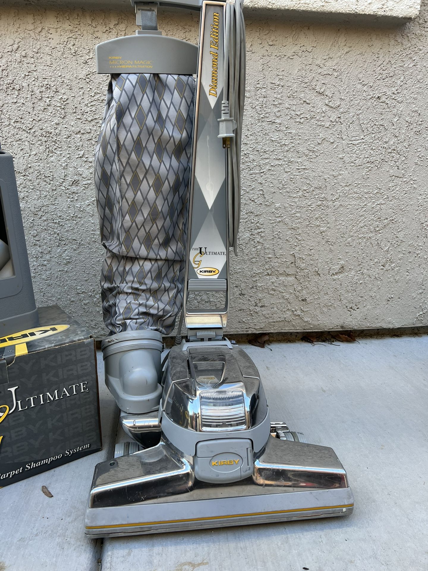 Used Diamond Kirby Vacuum Cleaner Loaded 2 Speed with HEPA Filtration and  Warranty 