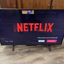 Insignia 39” Roku Smart TV HDR With Remote Control $80 Firm On Price